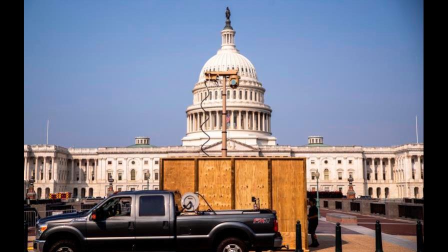 El Capitolio de EE.UU. refuerza su seguridad ante marcha de ultraderecha