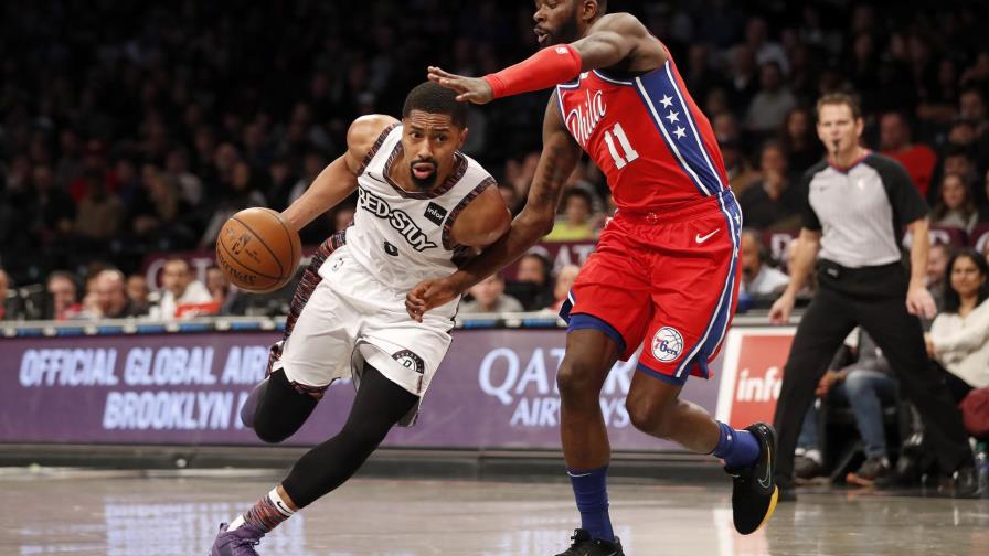 Con 24 puntos de Dinwiddie, los Nets superan a 76ers; Horford tuvo 10 puntos