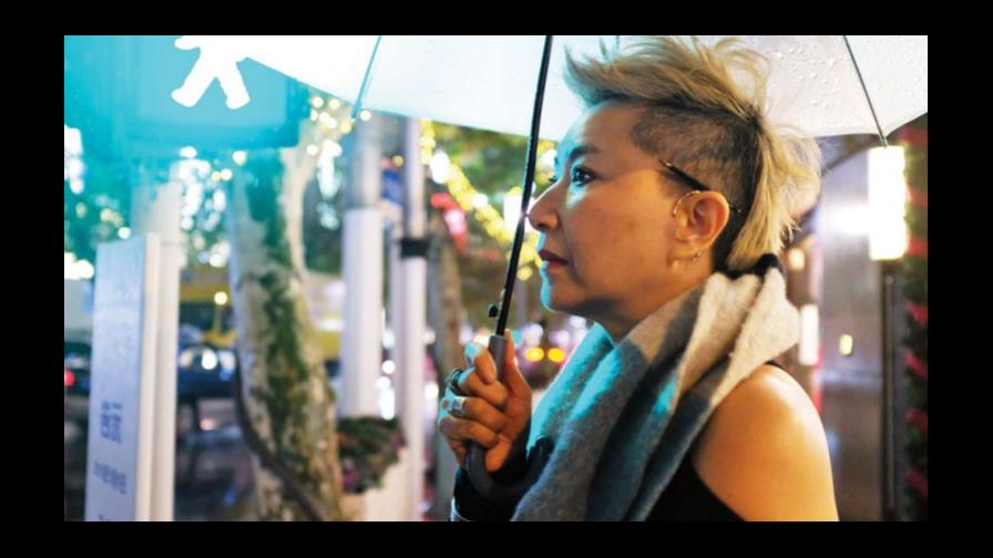 Modelo de alta costura a los 56 años