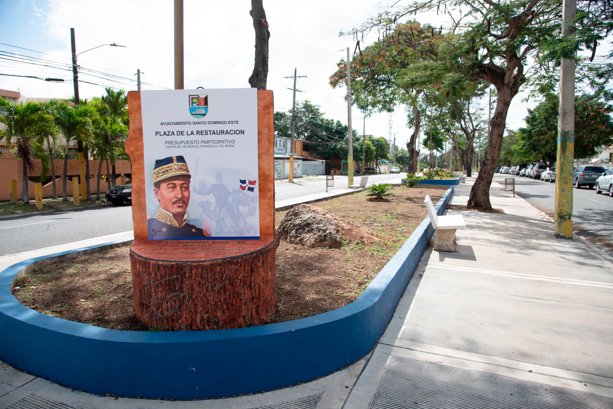 El diseño es de los vecinos y la Alcaldía de Santo Domingo Este
