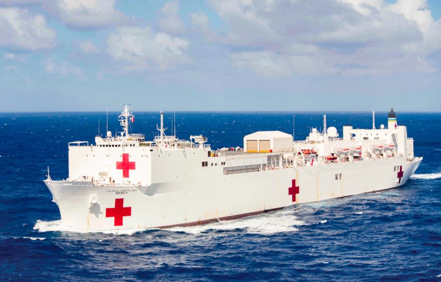 EEUU enviará en junio un buque hospital al Caribe por la crisis en Venezuela
