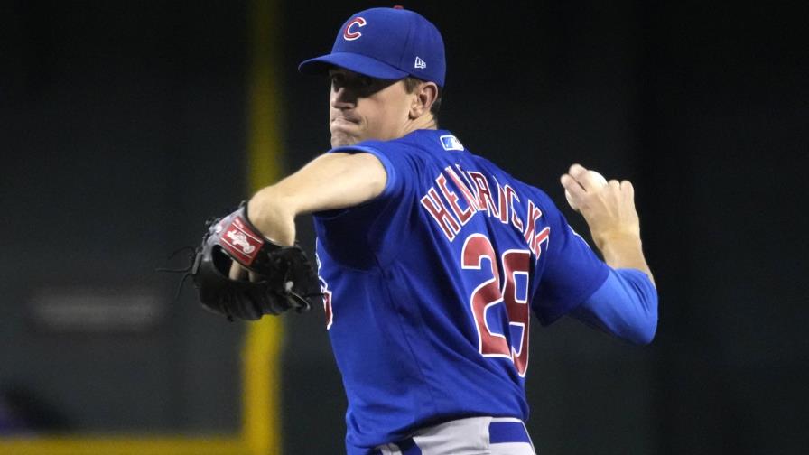 Hendricks hila 10mo triunfo, Cachorros vencen a Arizona 5-1