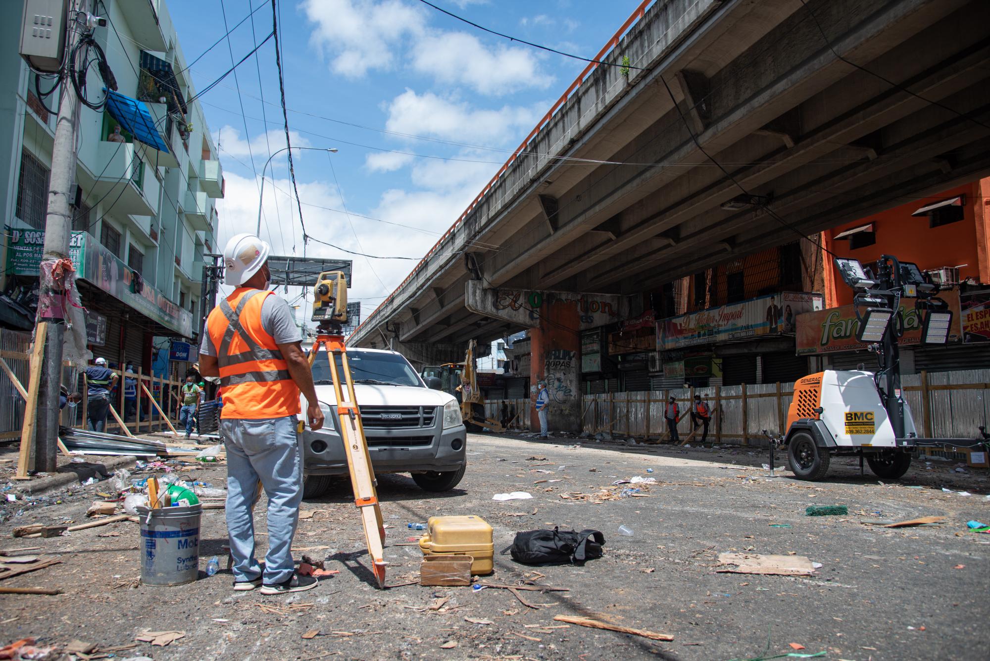 Inician los trabajos de remodelación de la avenida Duarte con París