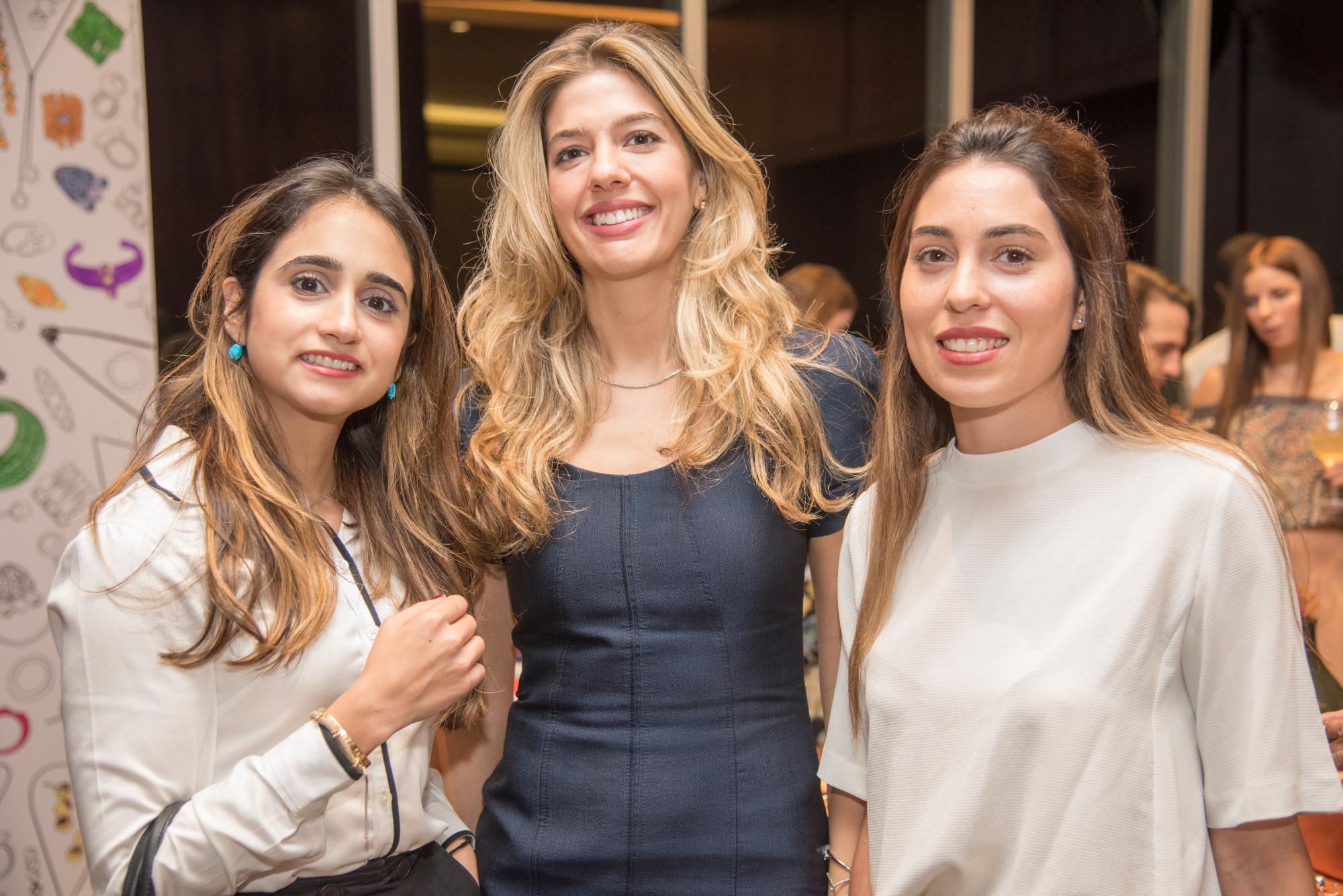 Alejandra Pérez Bermúdez, Janina Backhaus y Nicole Diez.