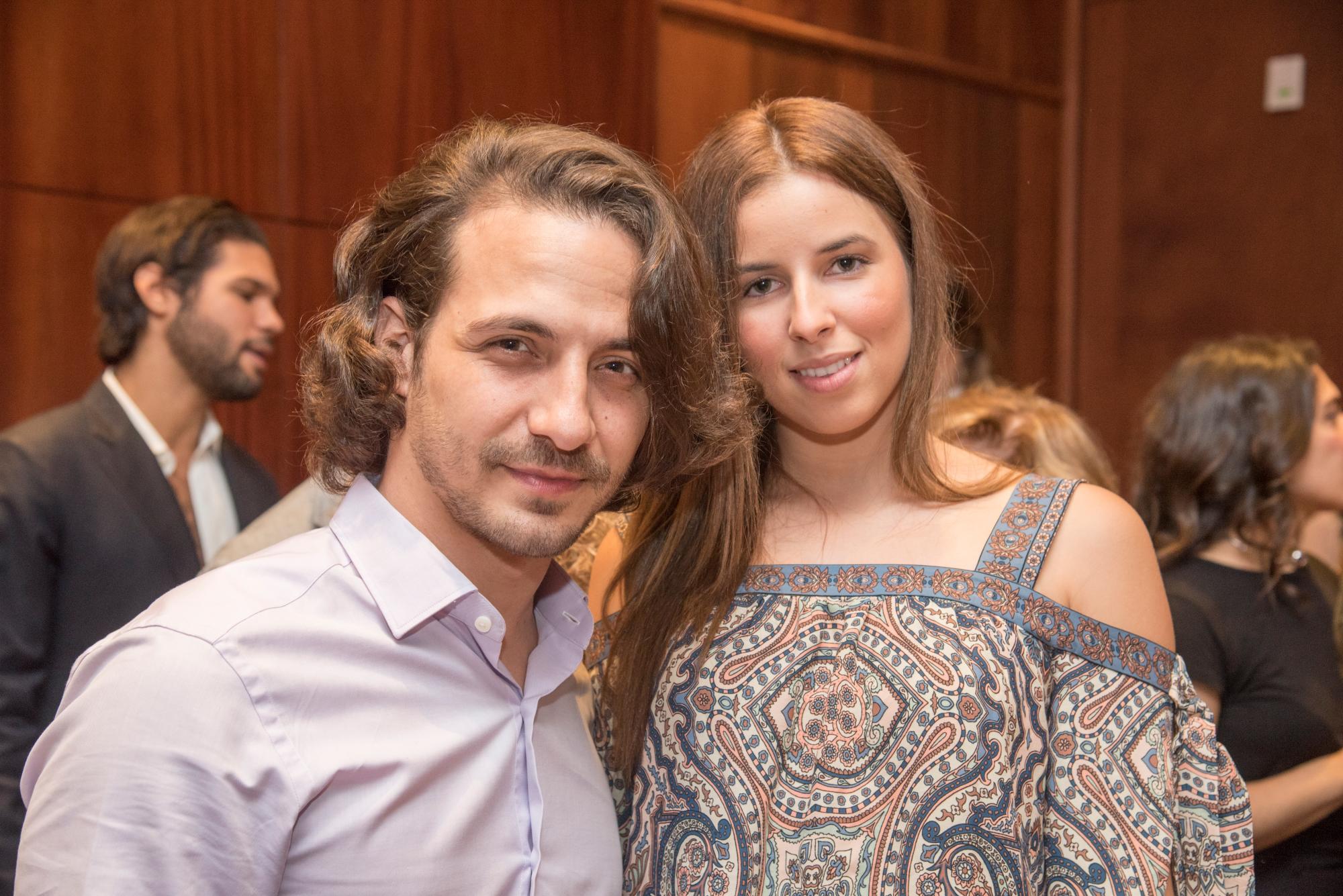 Moisés Pellerano y Laryssa Fanini.