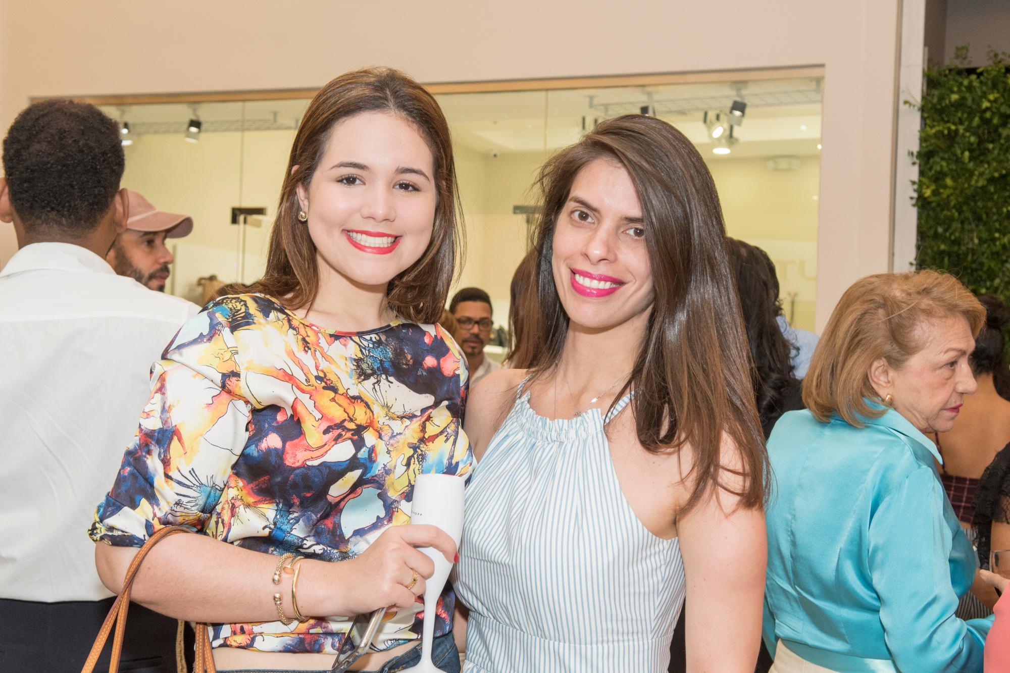 Dominique Hasbún y Rosalma Dabas.