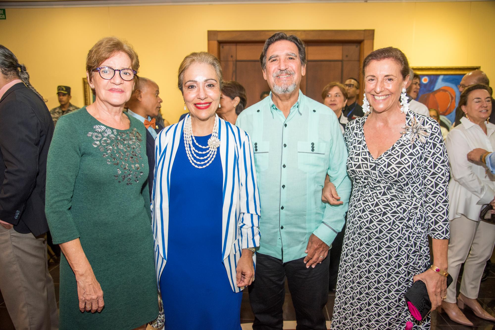 Rosi Mier, Rosa María Nadal, Rafael Fiallo y Guiomar Álvarez  .