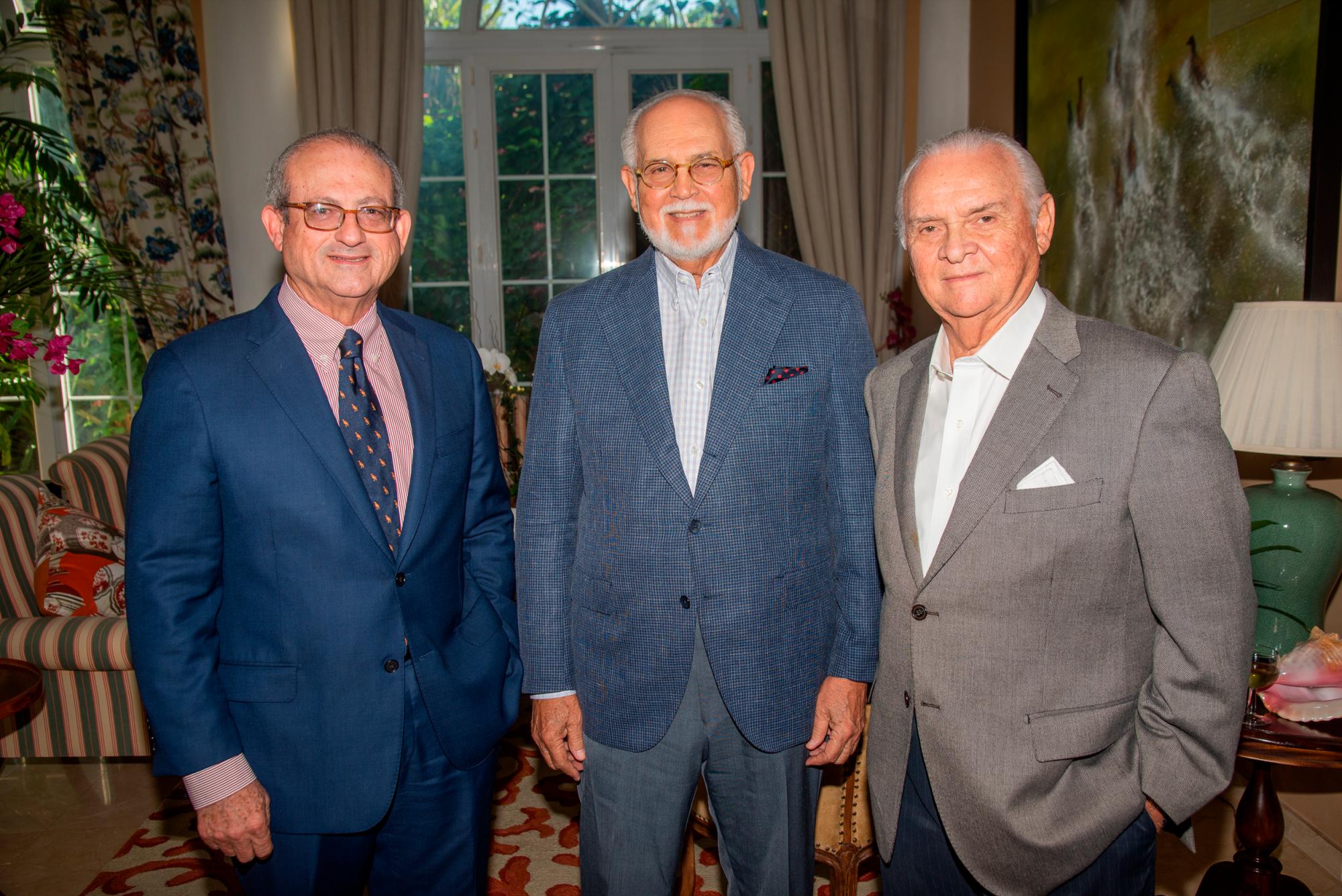 Jaime Bonetti, Tony Caro y Danilo Caro.