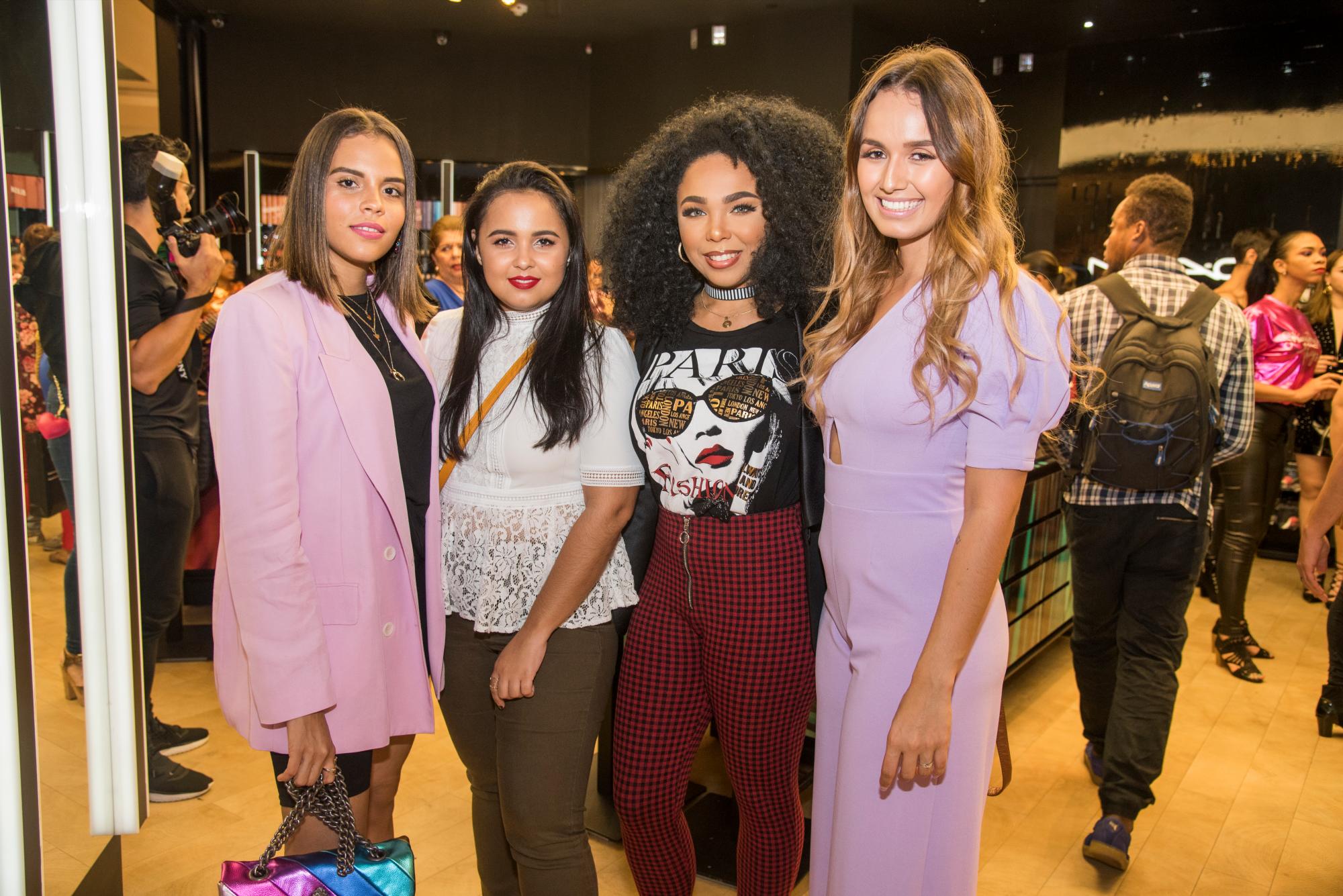 Jannel Castillo, Laura Martínez, Pinka y Jessica Klemps.