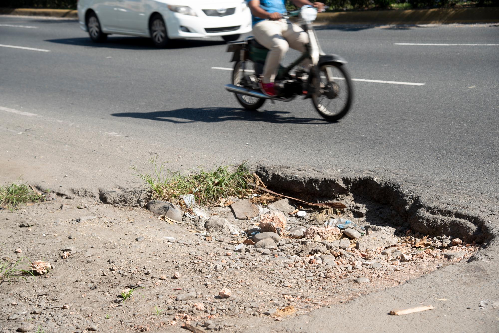 En este lugar han ocurrido decenas de accidentes, según moradores.