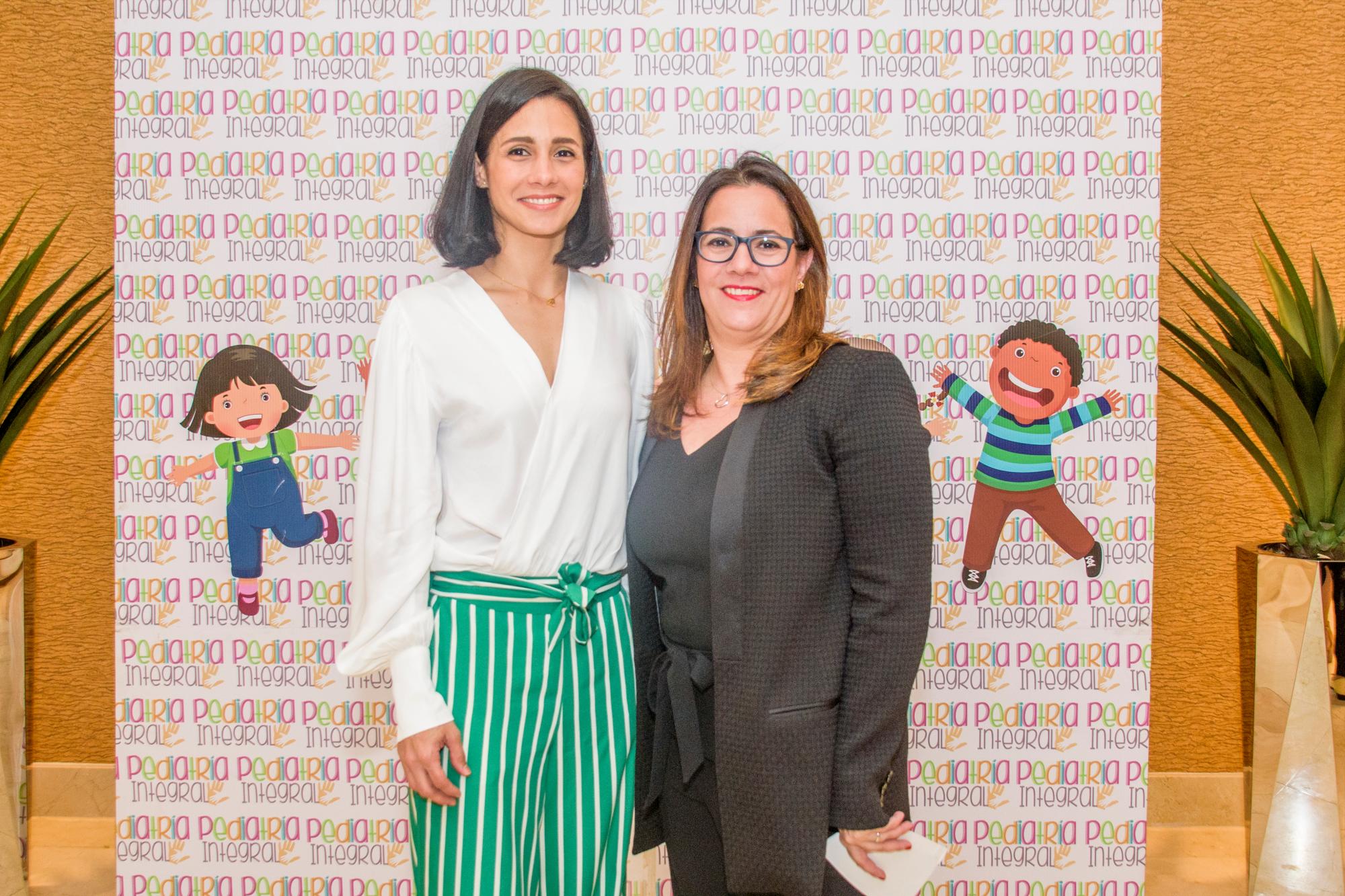 Michelle Romero y María Gabriela Cáceres. 