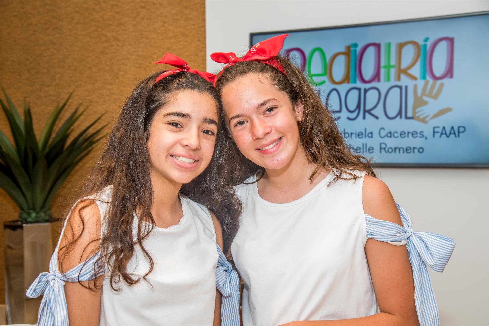 Valeria Piantini y María José Blanco Cáceres.
