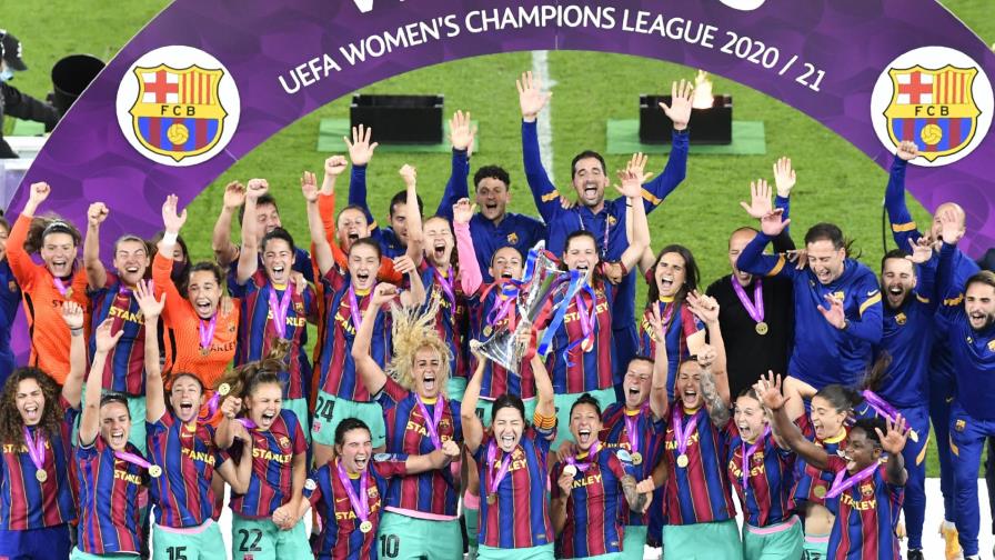 El Barça golea a Chelsea, se alza con la Champions femenina