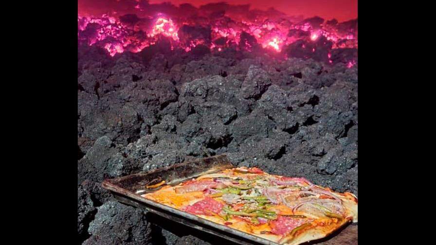 En Guatemala es furor la pizza volcánica