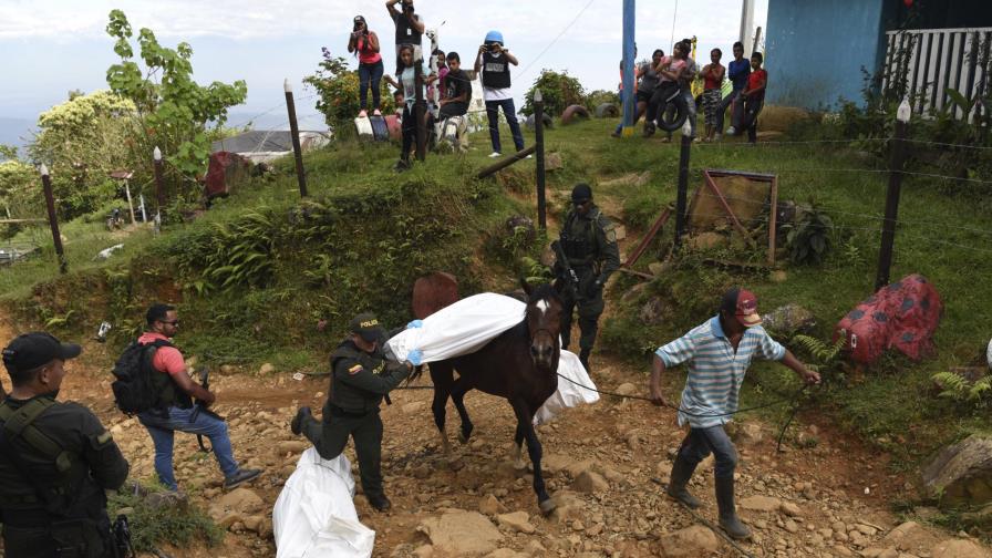Enfrentamiento deja 5 muertos en zona rural de Colombia