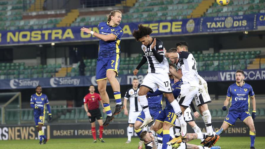 Parma extiende su mal momento y cae 2-1 ante Verona