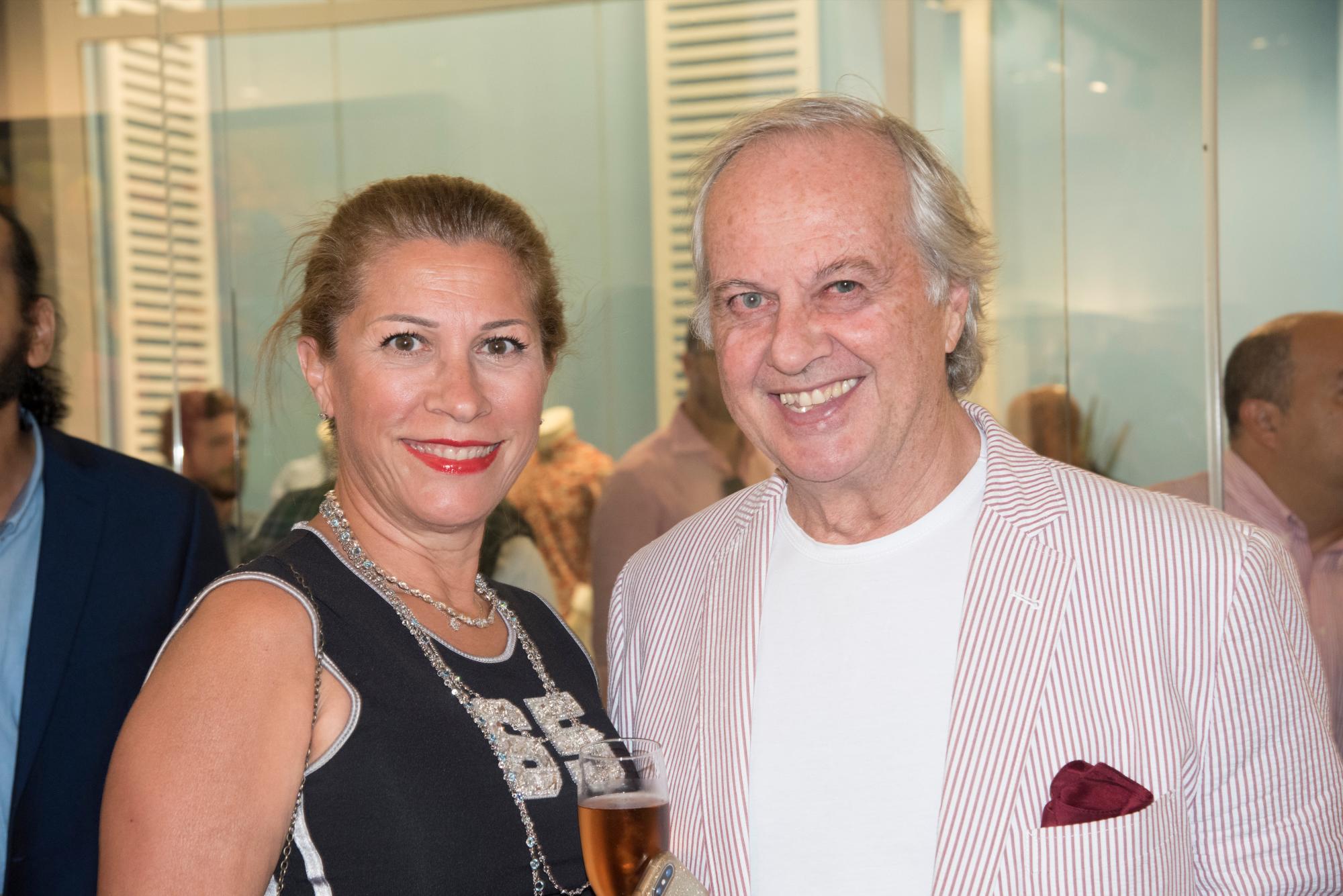 Eliana Fiallo y Luigi Zoia.