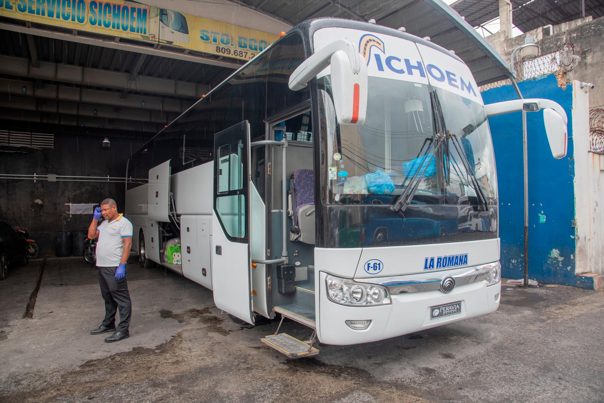 En la terminal donde se observó mayor cantidad de pasajeros era la de Higüey. 