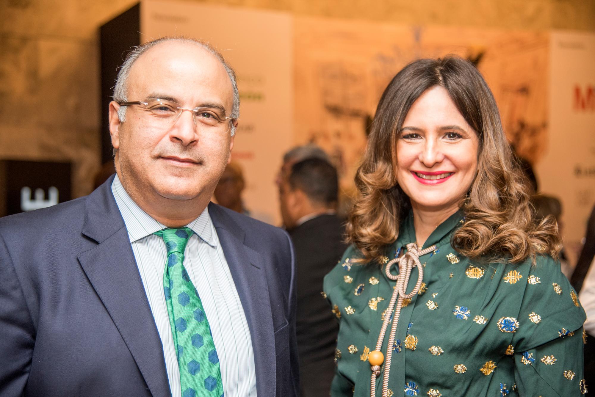 Héctor Rizek y Bethania de Rizek.