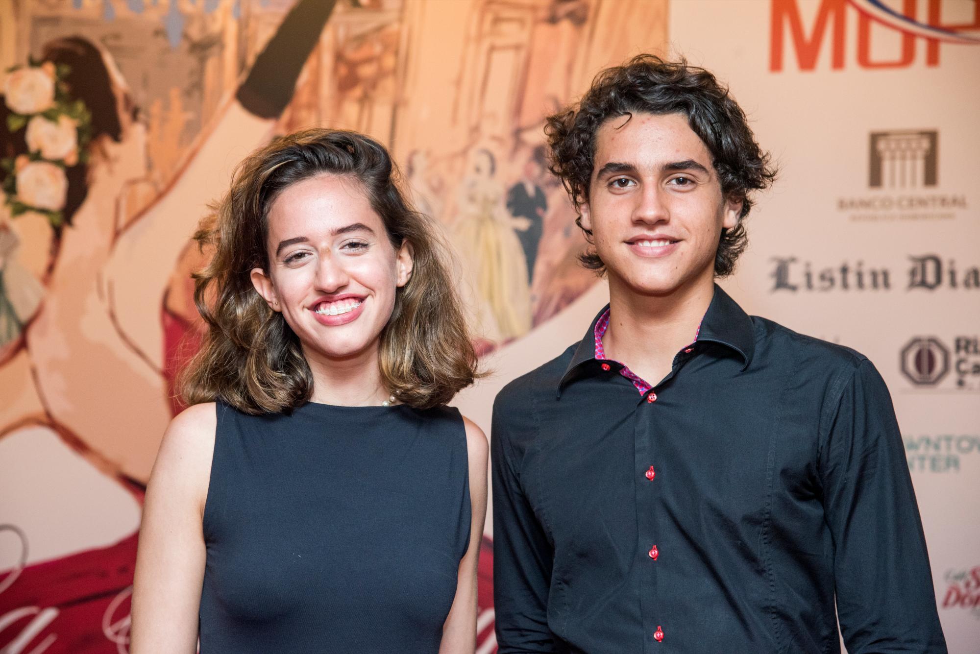 Lía Jiménez y Luca Jiménez.