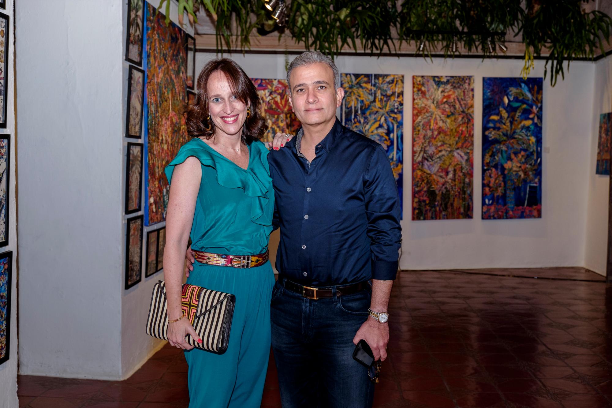 Georgia y Roberto Piantini.