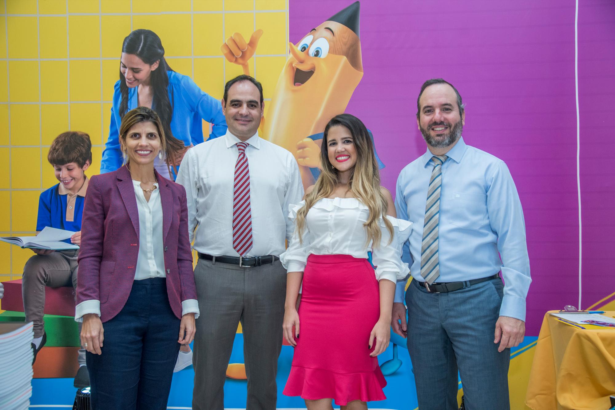 Ana María Ramos, Miguel Ángel Fernández, Jennifer Terrero y Ramón Pou.
