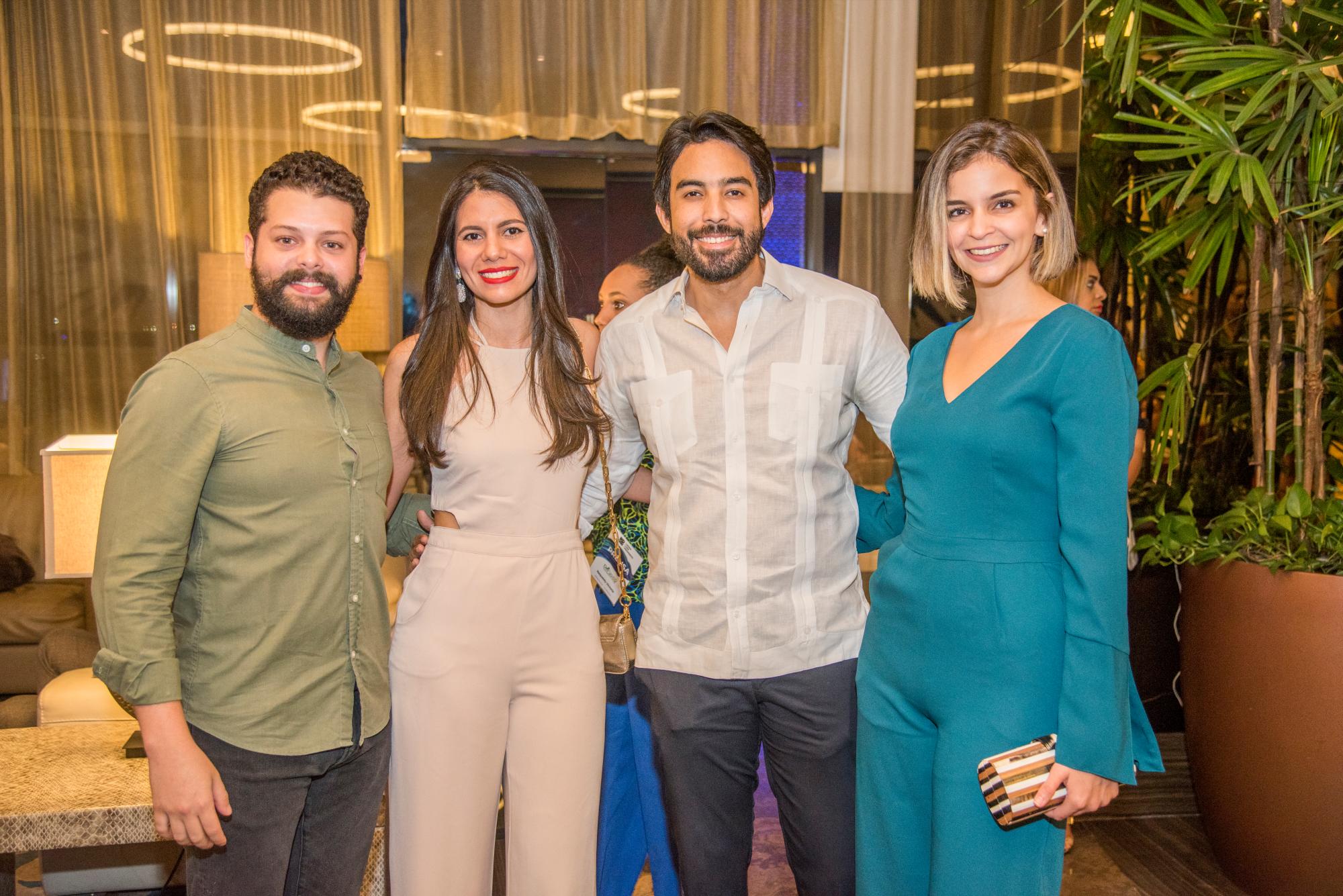 Jean Michel Zayas, Aixa Henríquez Carvajal, Luis Emilio Pérez y Pamela Pérez.