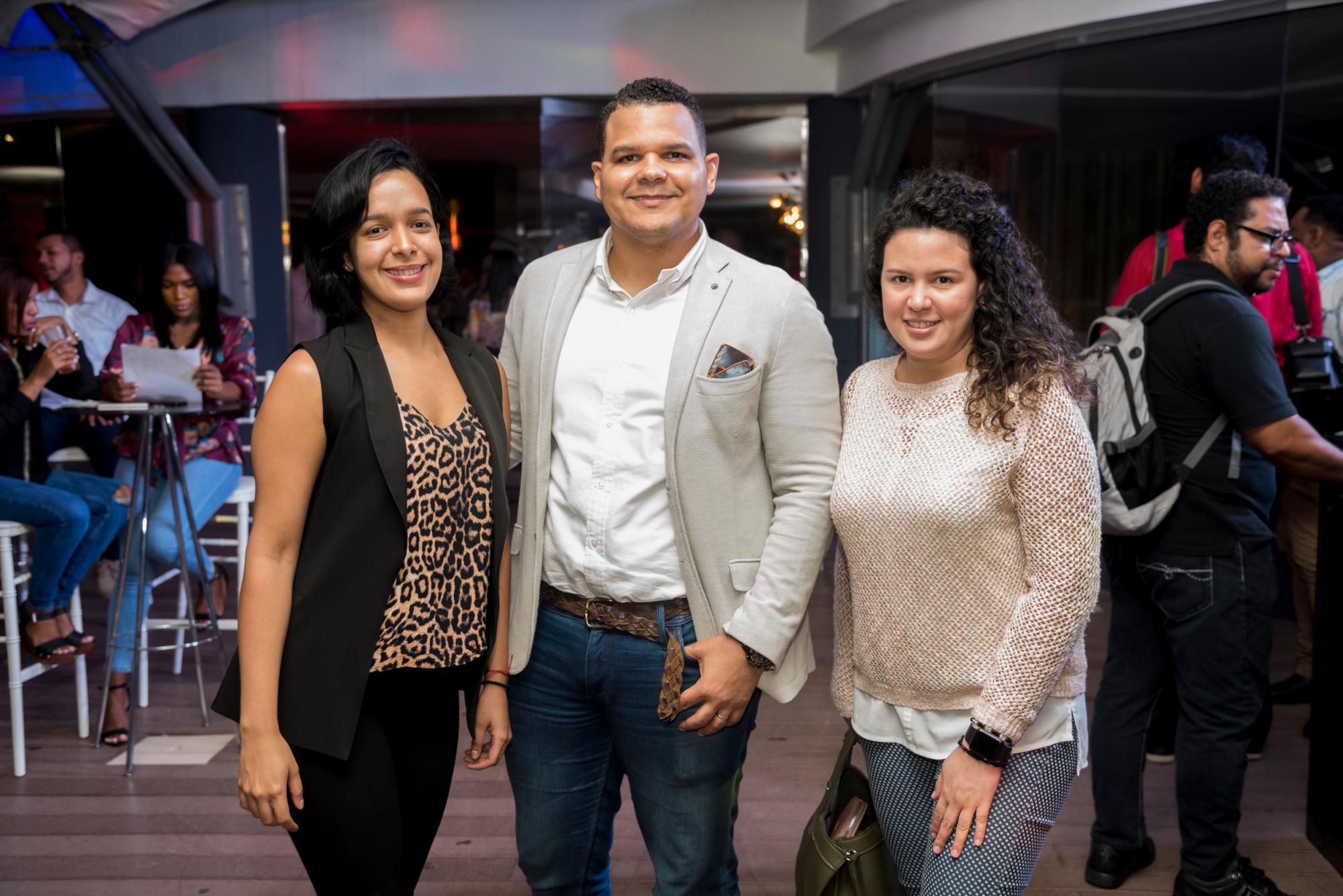  Lissette Mesa, George Cepeda y Johanna González. 