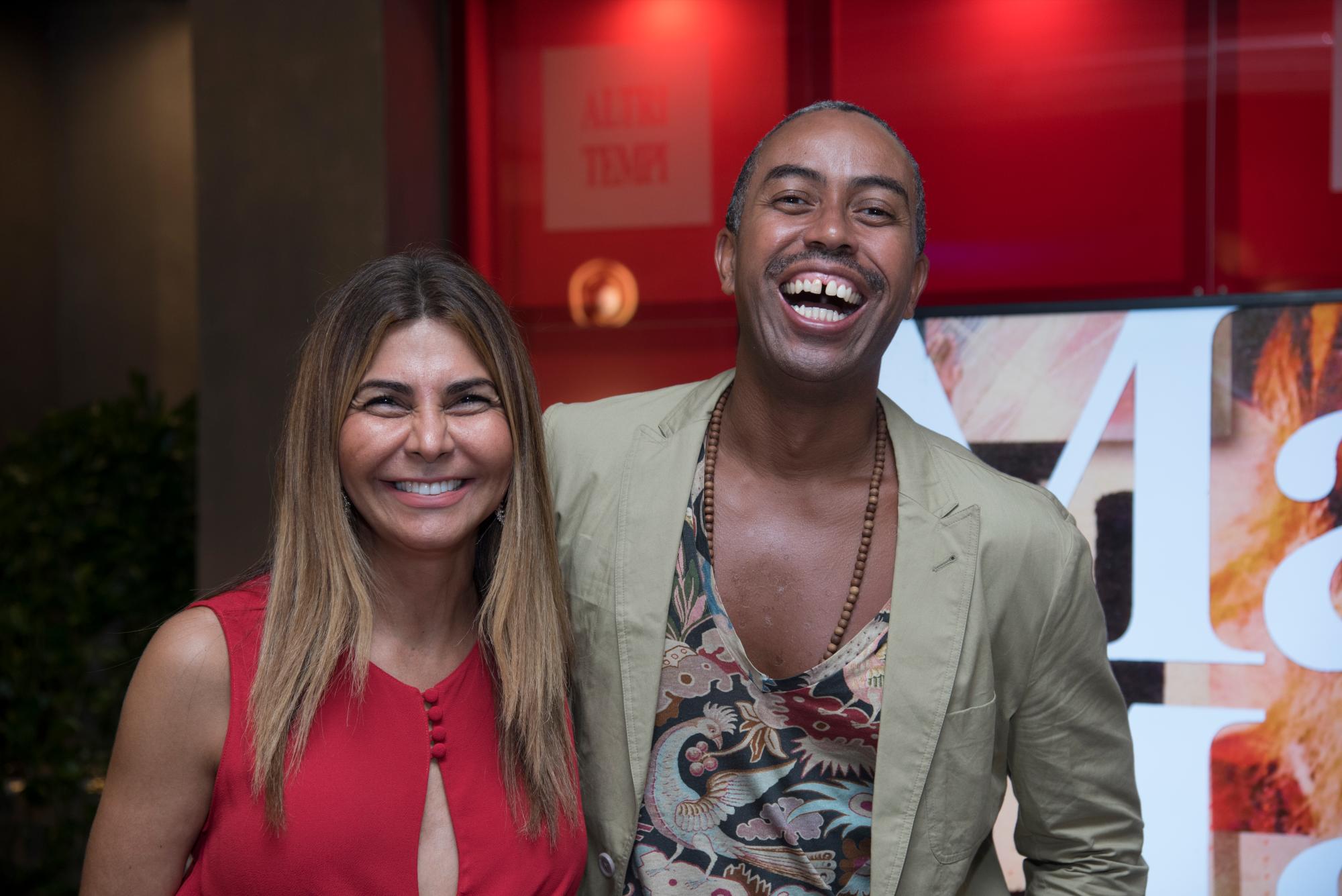 Yudelka Checo y Stephen Burks.