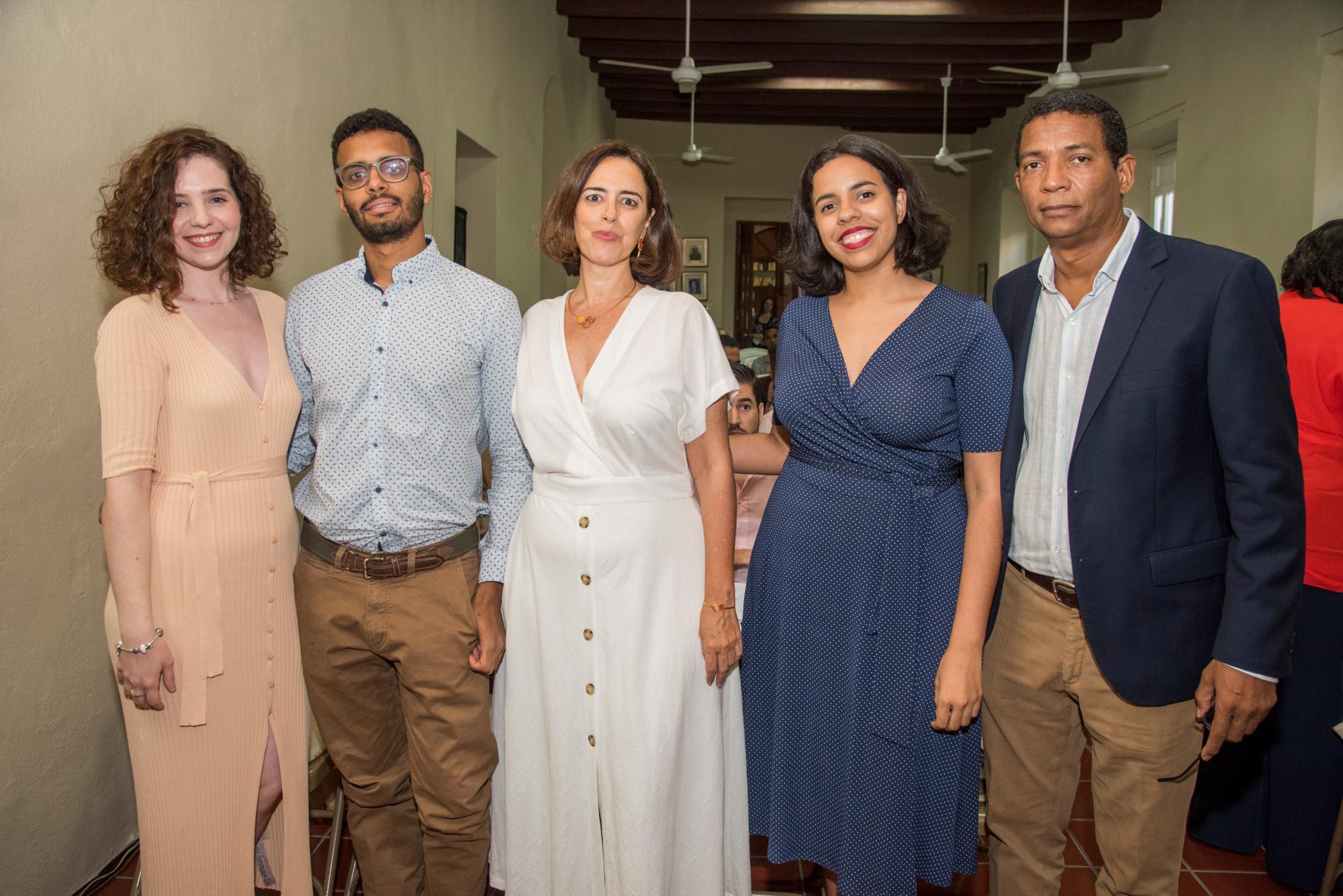 Rocío Escudero, Juan Ramón Peralta, Natalia Peralta y Ramón Peralta.