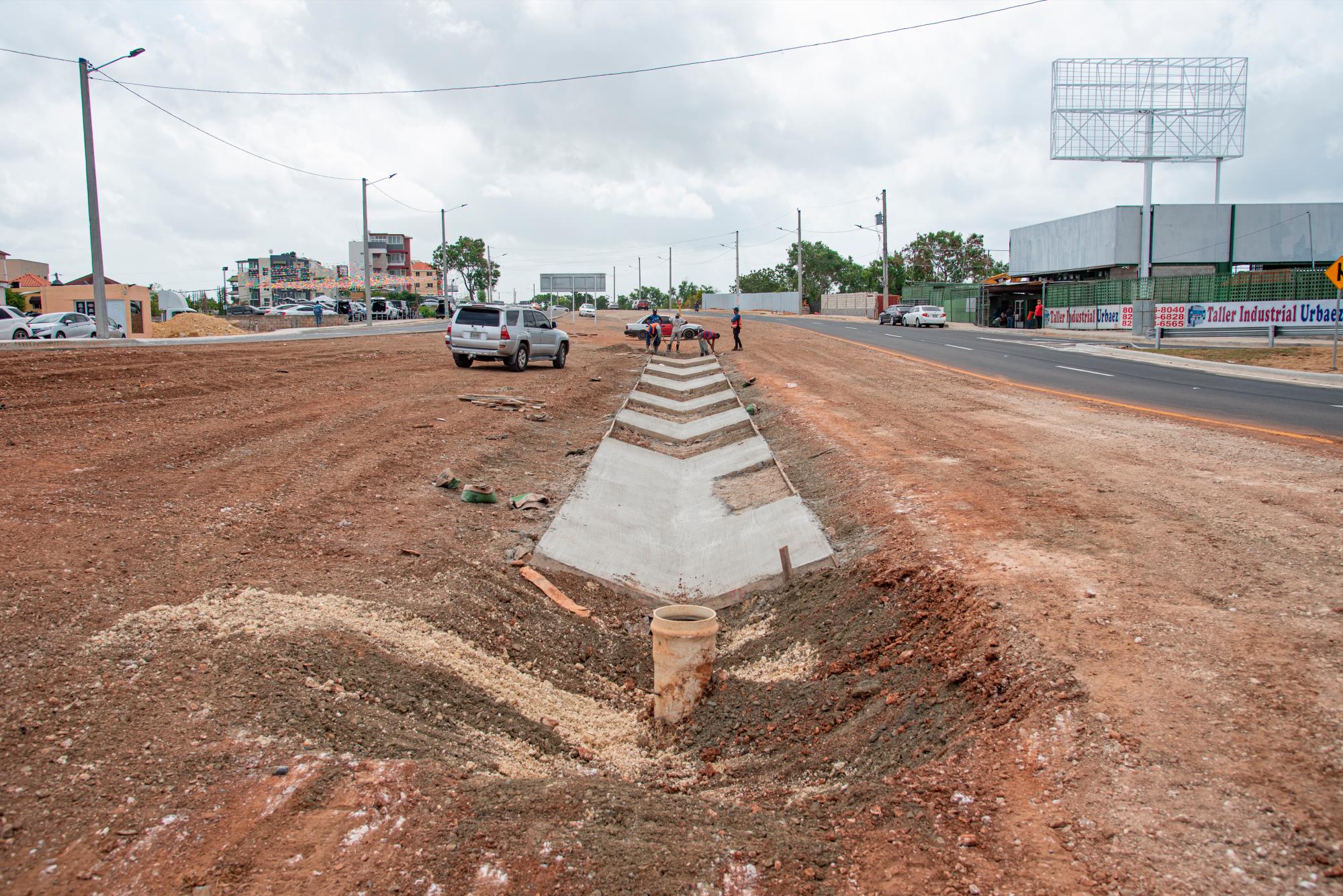 Todavía se construyen algunas obras.