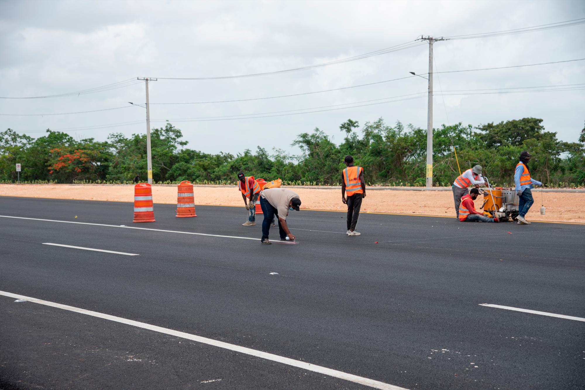 Todavía se trabaja en la señalización 