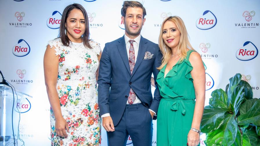 Grupo Rica y Valentino presentan helado