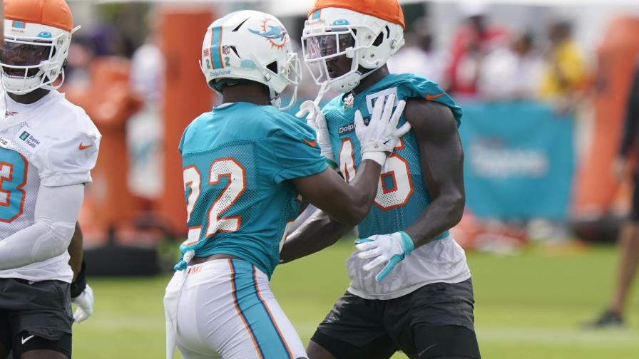 Novato Holland destaca en pretemporada de Dolphins