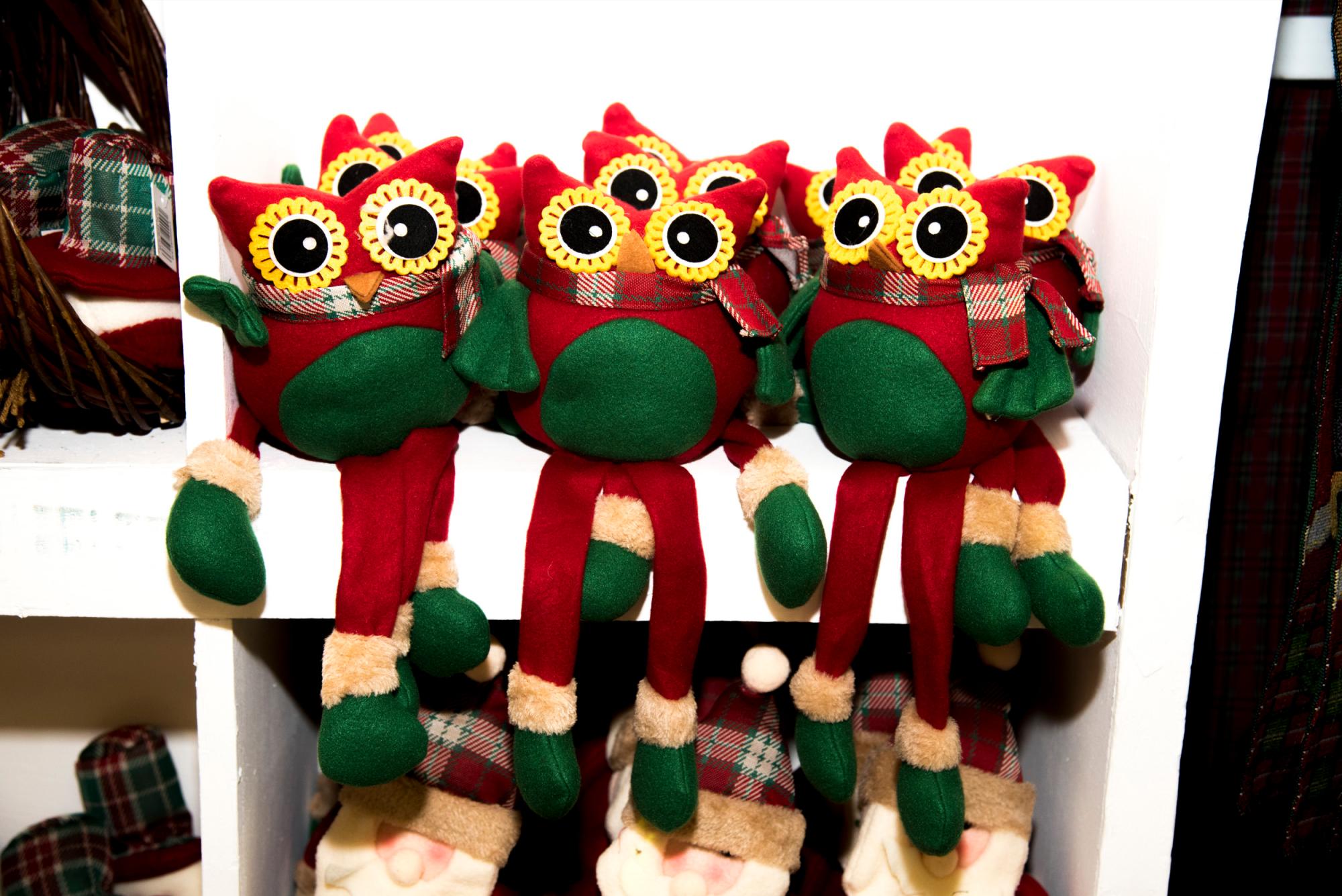 Parte de las piezas de las colecciones.