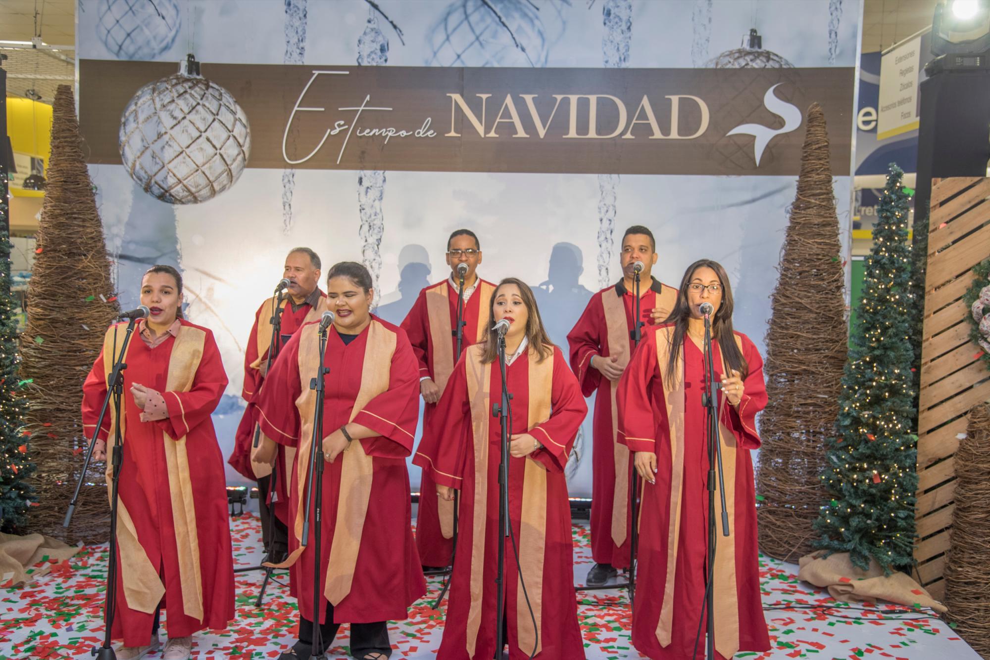 Coro Armonía interpretó un repertorio de villancicos que ambientaron la actividad con  la alegría de la época