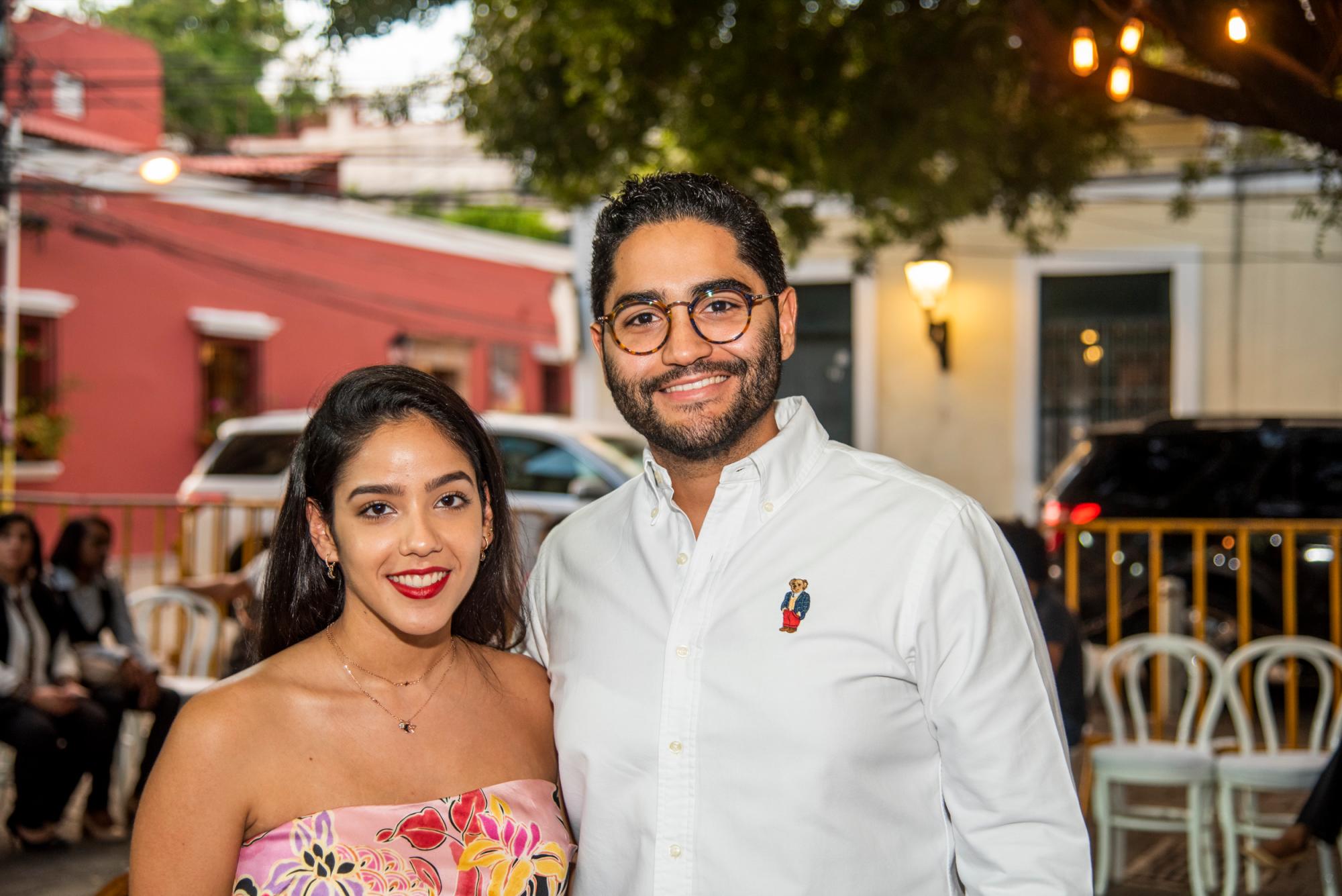 Carolina López y Francisco Peña.