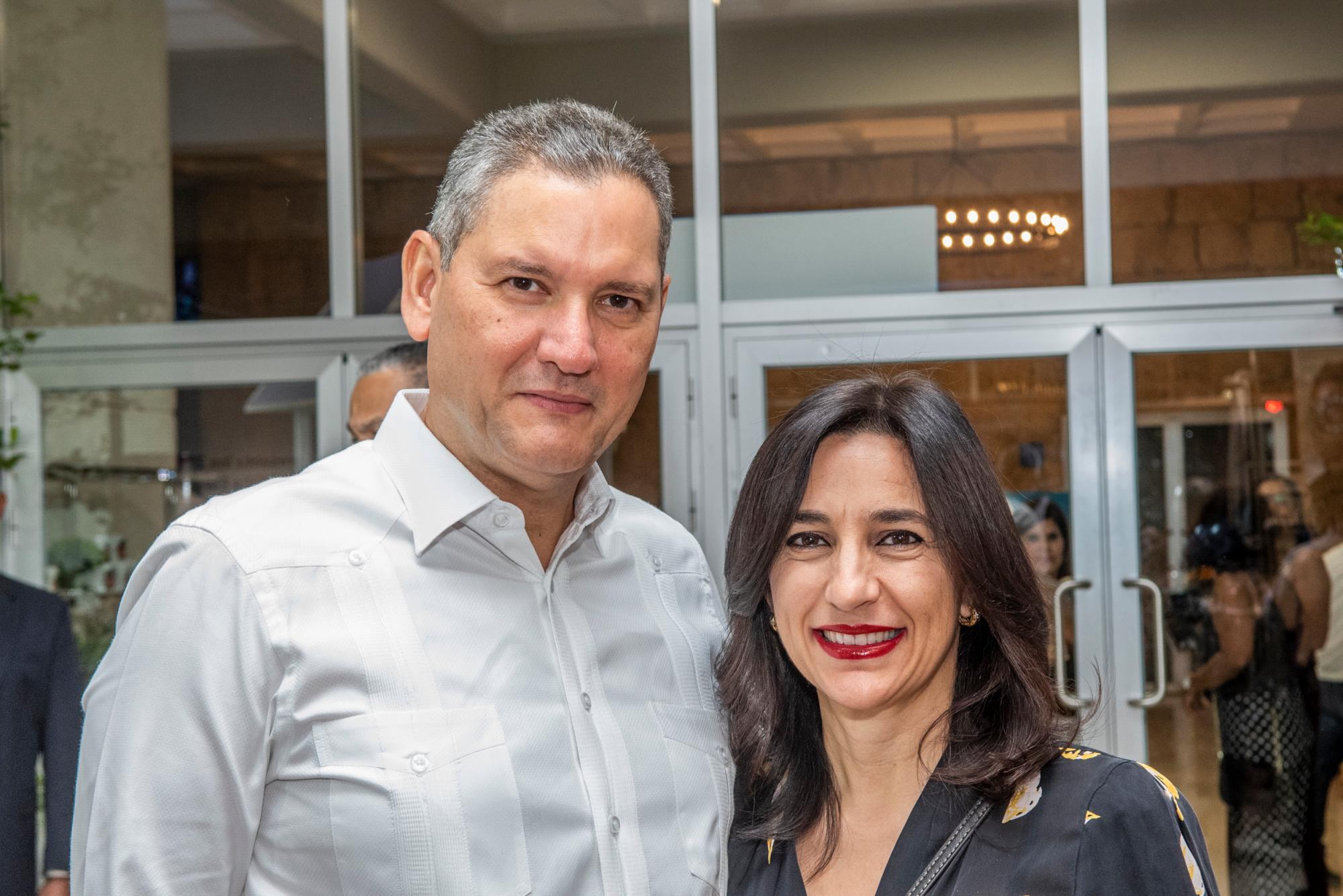 Miguel Ramírez y Katherine Aybar. 