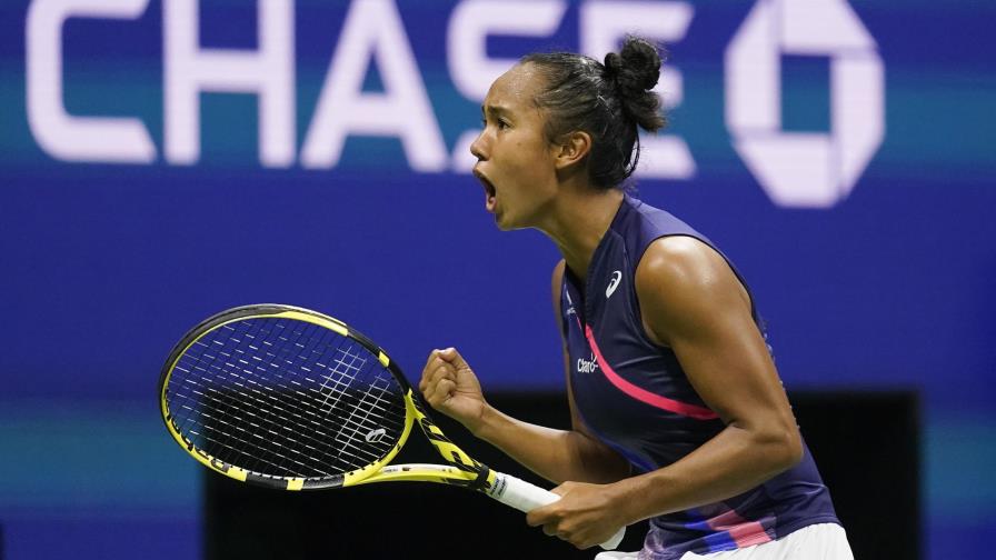 Leylah Fernández, con 19 años, a la final del US Open