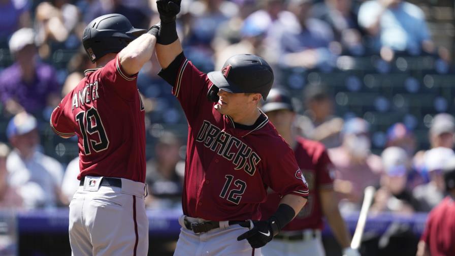 Diamondbacks ganan en el Coors Field; vencen 8-4 a Rockies Diamondbacks ganan en el Coors Field; vencen 8-4 a Rockies