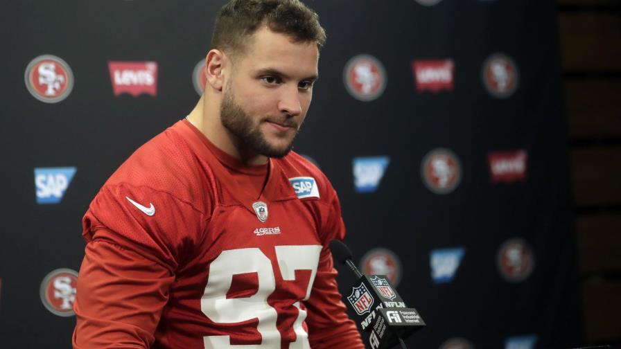 Nick Bosa busca tener una segunda campaña aún mejor con 49ers