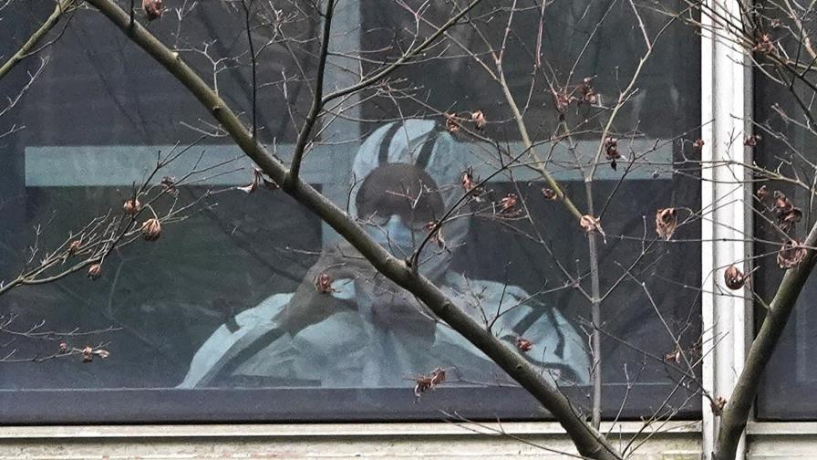 Equipo OMS visita centro de enfermedades animales en Wuhan