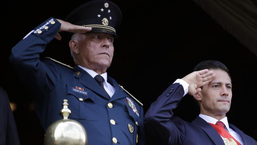 EEUU retira cargos contra el general Salvador Cienfuegos