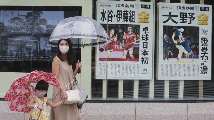 Tokio bate récord: 2.848 casos COVID tras inicio de Juegos