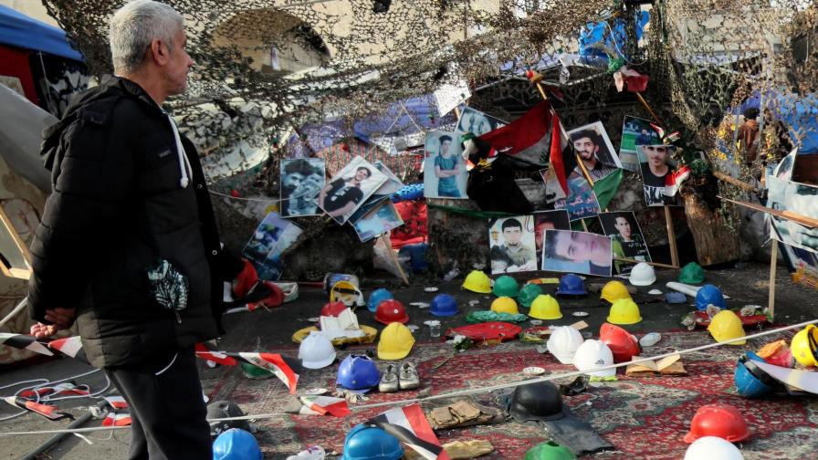 Reportan dos muertos en nuevas protestas en Bagdad