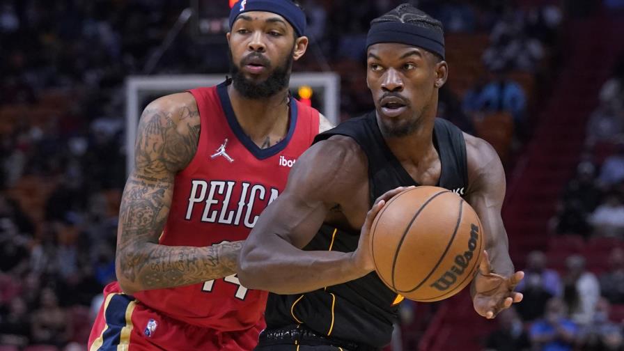 Butler vuelve con triple doble; Heat doblega a Pelicans Butler vuelve con triple doble; Heat doblega a Pelicans