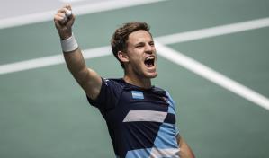 Argentina arrasa a Chile. al debutar en la Copa Davis