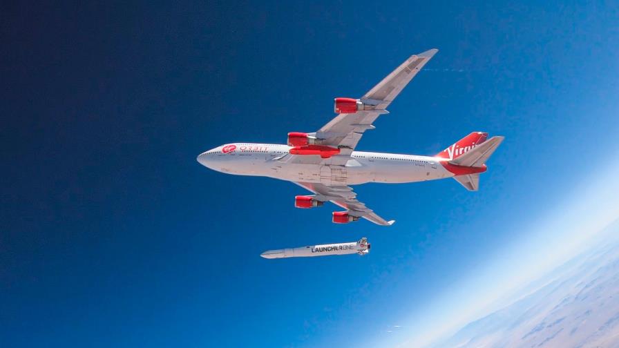 Virgin Orbit fracasa en su 1er intento de lanzar un cohete