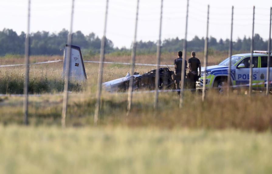 Se estrella avioneta en Suecia; nueve muertos