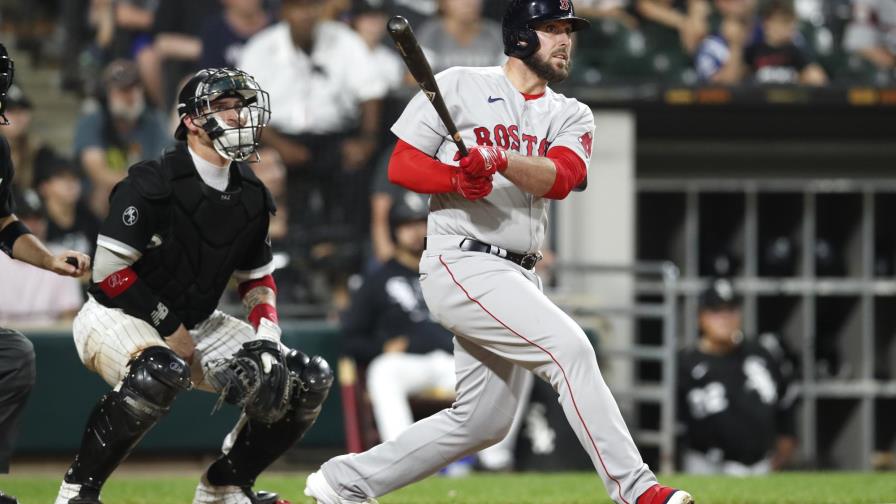 Shaw empuja en la 10ma; Medias Rojas vencen a Medias Blancas